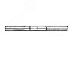 Шпилька 3.М20х400.Ст3 ГОСТ 24379.1-2012 РАСВЕТ УТ-135608