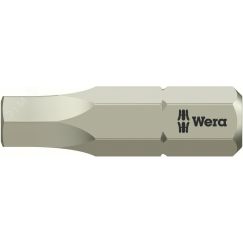 Бита под внутренний шестигранник 3840/1 TS Hex-Plus нержавеющая сталь хвостовик 1/4 C 6.3 5.5 x 25 мм WERA WE-071077