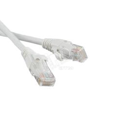 Патч-корд U/UTP категория 5е LSZH 3м белый Hyperline 30925