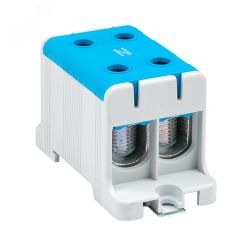 Клемма силовая вводная двойная КСВ 16-95 синяя PROxima EKF plc-kvs2-16-95-blue