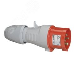 Вилка кабельная переносная 16А 3К+З 380В IP44 LEGRAND 555128