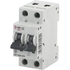 Выключатель автоматический PRO NO-902-185 ВА47-63 2P 40А кривая C 6кА ЭРА ЭРА Б0036869