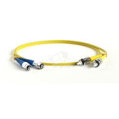 Патч-корд волоконно-оптический (шнур) SM 9/125 (OS2) FC/APC-ST/APC 2мм simplex LSZH (10м) Hyperline 250695