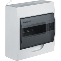 Бокс распределительный навесной ЩРН-П NSS-DBW-8-WH-IP41 Navigator Group 93794