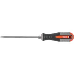 Отвертка стержневая двусторонняя ROUND GRIP, РН2,SL6x150 мм Ombra 756215