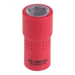 Головка торцевая диэлектрическая шестигранная 1/4'' 11 мм King Tony 2335VE11M