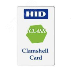 Карта iCLASS Clamshell стандартная 1356 МГц память 2 Кб 2 сектора Hid iC-2080