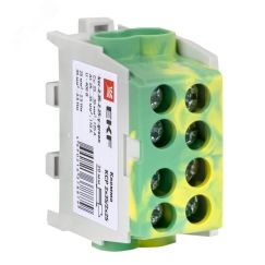 Клемма распределительная КСР с двойным винтом 2x35/2x25 желто-зеленая PROxima EKF ksr-2.35-2.25-y-green
