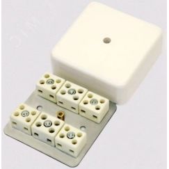 Коробка комутационная огнестойкая 7403-12 (75x75x28) МЕТА МЕТА 7403-12