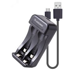 Зарядное устройство 1-2 AA/AAA питание от USB шнур. автомат., КОСМОС KOC901USB