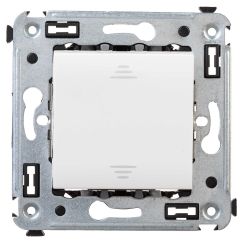 Переключатель одноклавишный в стену, &quot;Avanti&quot;, &quot;Белое облако&quot;