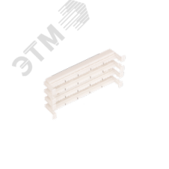 Настенный блок 110 типа, 100 пар, без ног, белый NIKOMAX/NIKOLAN NMC-CB110-100NL