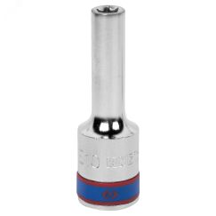 Головка торцевая TORX Е-стандарт 1/2', E12, L = 77 мм King Tony 427512M