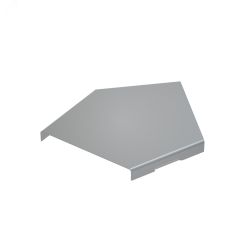 Крышка горизонт. угла 45 гр. 400 мм КМ-профиль LO0754