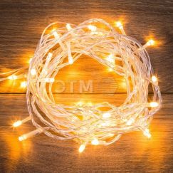 Гирлянда Твинкл Лайт 6 м, прозрачный ПВХ, 40 LED, тёплый белый Neon-Night 303-176