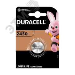 Элемент питания 5007989 2450-1BL литиевый 3v 1шт Duracell Б0044725
