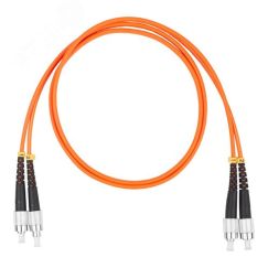 Шнур оптический коммутационный (патч-корд), FC-FC, дуплекс (duplex) OM2, нг(А)-HF, оранжевый, 5,0 м Datarex DR-222255