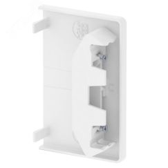 Торцевая заглушка кабельного канала Rapid 80 70x110 мм (ПВХ,белый) OBO Bettermann GK-E70110RW