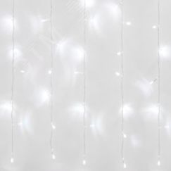 Занавес светодиодный 3х2м 160 светодиодов Провод прозрачный ULD-C3020-160/DTA WHITE IP20 З Uniel UL-00010915