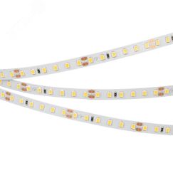 Лента RT-A120-8mm 24V Warm3500 (9.6 W/m, IP20, 2835, 5m) (, Открытый) Arlight 034447