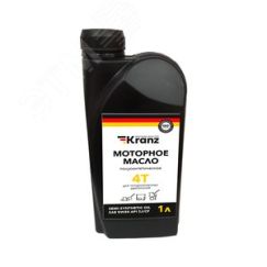 Масло моторное  полусинтетическое для 4-хтактных двигателей SAE 5W30, 1л Kranz KR-16-1299