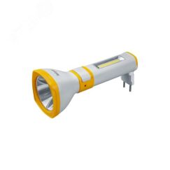 Фонарь светодиодный NPT-CP26-ACCU пластиковый 1LED 2Вт+1COB 2Вт lead-acid 0,7Ач Navigator Group 93861