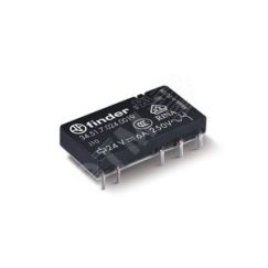 Реле ультратонкое электромеханическое, монтаж на печатную плату, 1CO 6A, контакты AgSnO2, катушка 5В DC (чувствит.), плоский корпус, степень защиты RT FINDER 34.51.7.005.4019