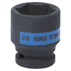 Головка торцевая ударная шестигранная 1/2', 26 мм King Tony 453526M