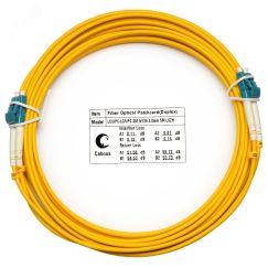 Шнур оптический duplex 7м LC-LC 9/125 sm LSZH Cabeus FOP(d)-9-LC-LC-7m