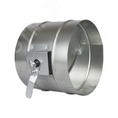 Дроссель клапан для круглых каналов ДКК(RU) 100 мм VentART 4687203798376