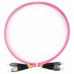 Шнур оптический duplex 1,5м FC-FC 50/125 мм OM4 LSZH Cabeus FOP-50-OM4-FC-FC-1,5m