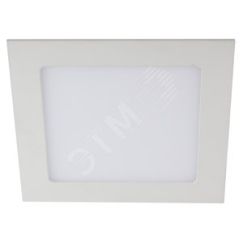 Светильник светодиодный квадратный LED 18W 220V 6500K LED 2-18-6K ЭРА Б0019839