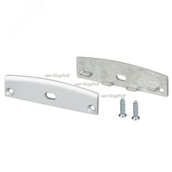 Заглушка для ALU-SUPER-H10 с отверстием (ARL, Металл) Arlight 014867