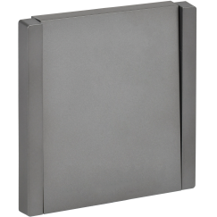 FORTE&PIANO Выключатель 1-клавишный 10А FP501 сталь IEK