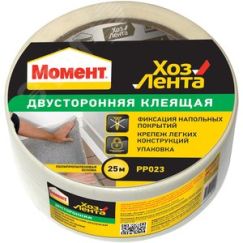 ЛентаХоз Момент Двусторонняя 25 м Henkel Б0023005