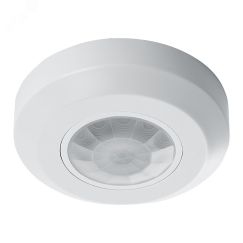 Датчик движения ИК потолочный 400w 360 гр. 8м IP20 белый FERON SEN17