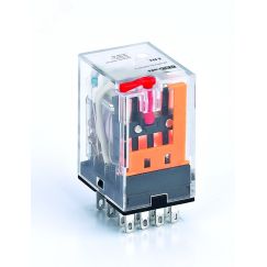 Промежуточное реле 4 конт. с LED инд. и TEST функ. 3А 230В AC ПР-102 SE (Dekraft) 23831DEK