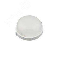 Светильник влагозащищенный под лампу Е27  UWL-R01 100W/E27 IP54 WHITE Круг Uniel UL-00006771