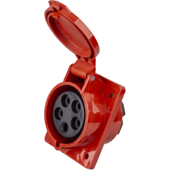 Розетка NCA-SR425-32-380 стационарная скрытая 32А 3P+N+PE IP44 Navigator Group 14317
