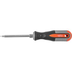 Отвертка стержневая двусторонняя ROUND GRIP, РН1,SL5x100 мм Ombra 755110