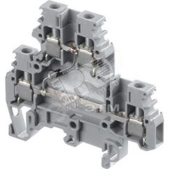 Клемма винтовая 4мм.кв. 4 зажима с LED М4/6DD TE Connectivity ОУЭО ENT1SNA115168R2300