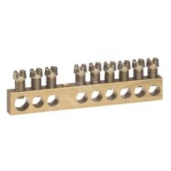 Блок клеммный без изоляции 1х6-25+8х1.5-16мм.кв. LEGRAND 004803