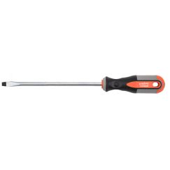 Отвертка стержневая шлицевая ROUND GRIP, SL8x200 мм Ombra 752820