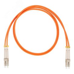 Шнур оптический коммутационный (патч-корд), LC-LC, дуплекс (duplex) OM2, нг(А)-HF, оранжевый, 3,0 м Datarex DR-220054