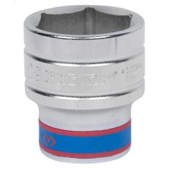 Головка торцевая стандартная шестигранная 1/2', 29 мм King Tony 433529M