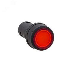 Кнопка SW2C-10D с подсветкой красная NO 24В PROxima EKF sw2c-md-r-24
