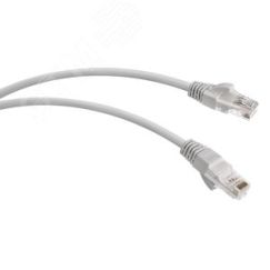 Патч-корд U/UTP категория 5е 2xRJ45 неэкранированный серый LSZH 7м WRline WRline WR-PC-RJ45-UTP-5E-7-GY