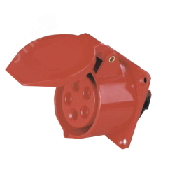 Розетка фланцевая 315-16А-6h-380AC-3P+PE+N-IP44 КЭАЗ 222759