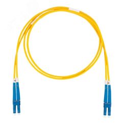 Шнур оптический коммутационный (патч-корд), LC-LC, дуплекс (duplex) OS2, нг(А)-HF, желтый, 3,0 м Datarex DR-220044