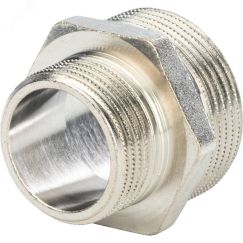 Ниппель НН 1'1/4х1' переходной, никелированный STOUT SFT-0004-001141